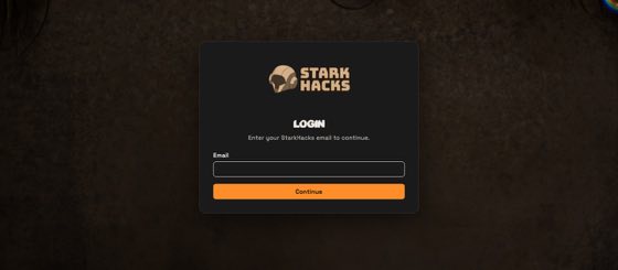 StarkHacks Hacker Portal